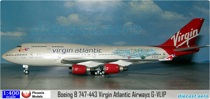 Boeing B 747-443 Virgin Atlantic Airways G-VLIP