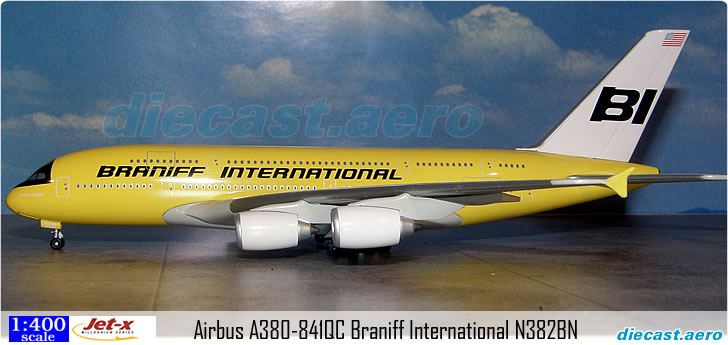 Airbus A380-841QC Braniff International N382BN
