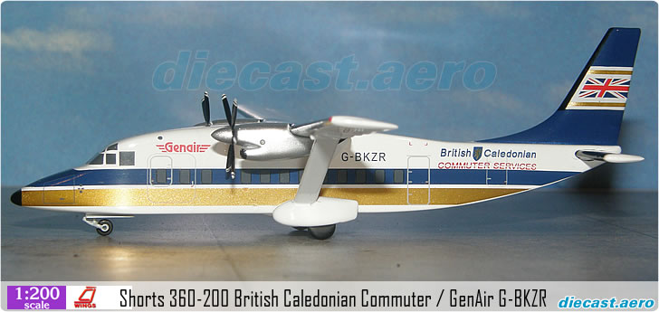 Shorts 360-200 British Caledonian Commuter / GenAir G-BKZR