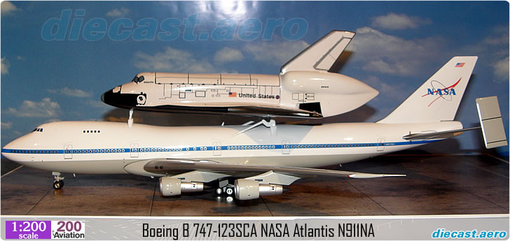 Boeing B 747-123SCA NASA Atlantis N911NA