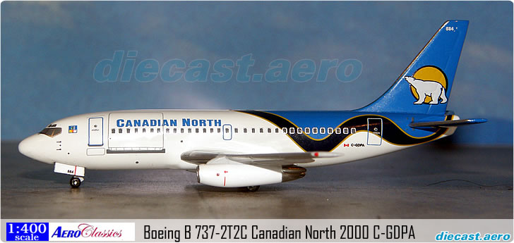 Boeing B 737-2T2C Canadian North 2000 C-GDPA