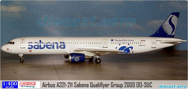 Airbus A321-211 Sabena Qualiflyer Group 2000 OO-SUC