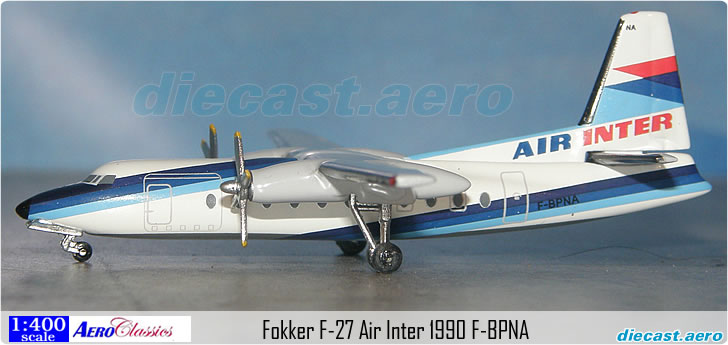 Fokker F-27 Air Inter 1990 F-BPNA