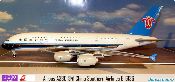 Airbus A380-841 China Southern Airlines B-6136