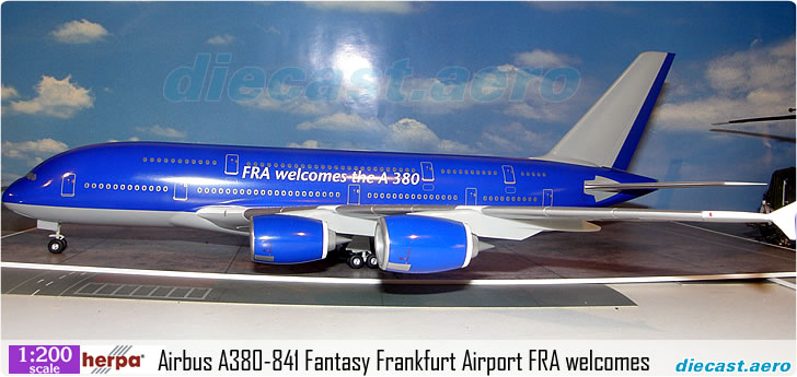 Airbus A380-841 Fantasy Frankfurt Airport FRA welcomes