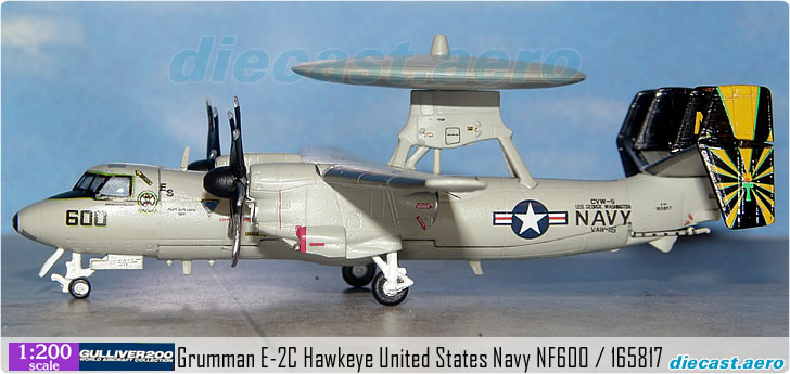 Grumman E-2C Hawkeye United States Navy NF600 / 165817