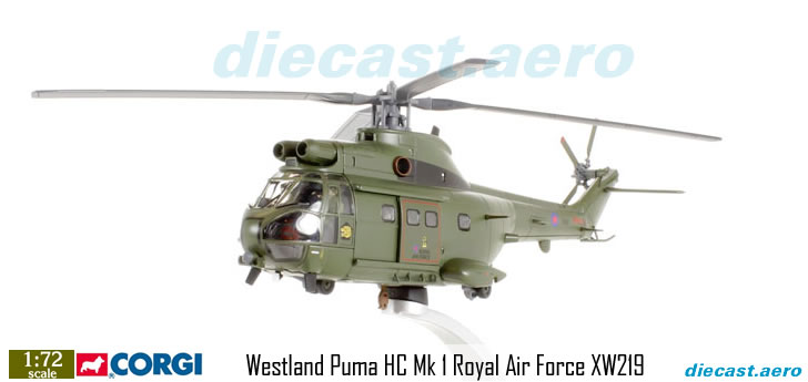 Westland Puma HC Mk 1 Royal Air Force XW219