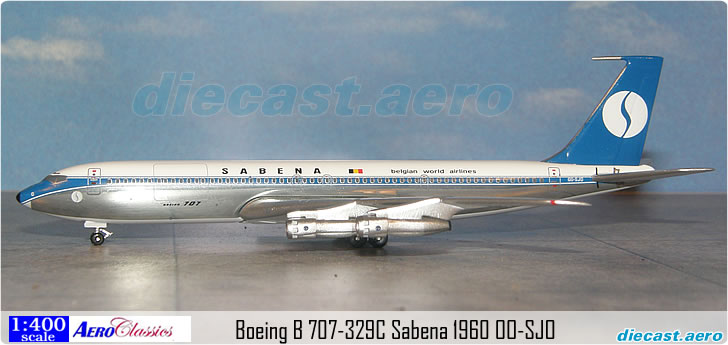 Boeing B 707-329C Sabena 1960 OO-SJO
