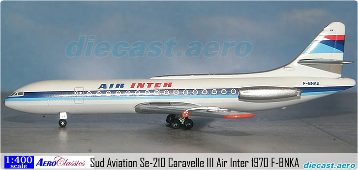 Sud Aviation Se-210 Caravelle III Air Inter 1970 F-BNKA