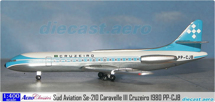 Sud Aviation Se-210 Caravelle III Cruzeiro 1980 PP-CJB