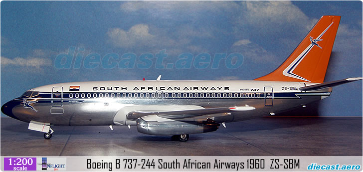 Boeing B 737-244 South African Airways 1960  ZS-SBM