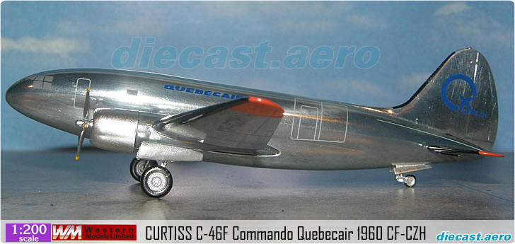 CURTISS C-46F Commando Quebecair 1960 CF-CZH