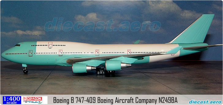 Boeing B 747-409 Boeing Aircraft Company N249BA