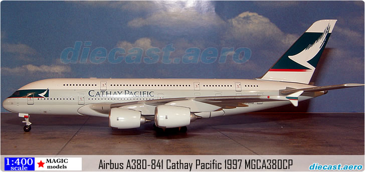 Airbus A380-841 Cathay Pacific 1997 MGCA380CP