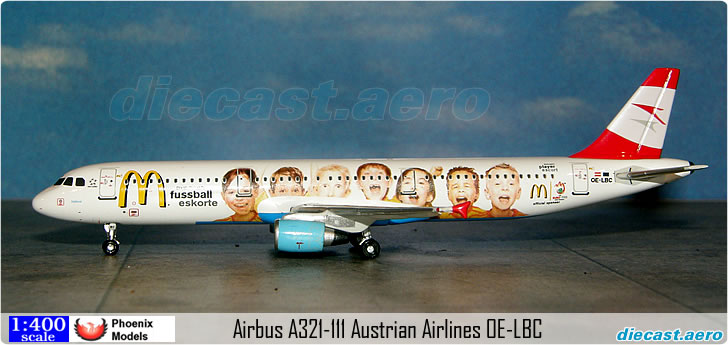 Airbus A321-111 Austrian Airlines OE-LBC