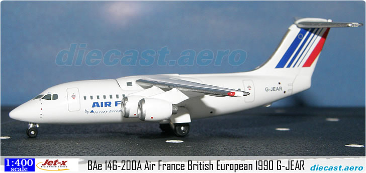 BAe 146-200A Air France British European 1990 G-JEAR
