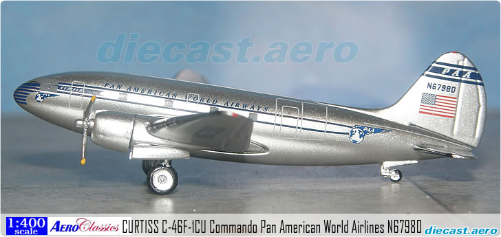 CURTISS C-46F-1CU Commando Pan American World Airlines N67980