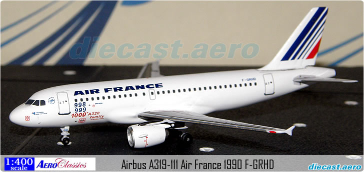 Airbus A319-111 Air France 1990 F-GRHD