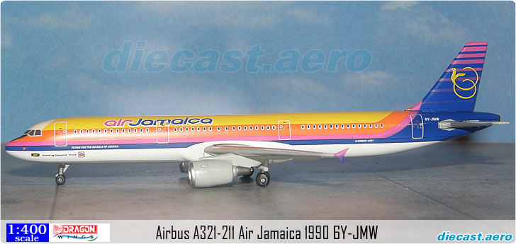 Airbus A321-211 Air Jamaica 1990 6Y-JMW