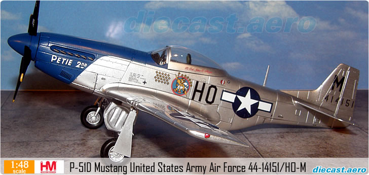 P-51D Mustang United States Army Air Force 44-14151/HO-M