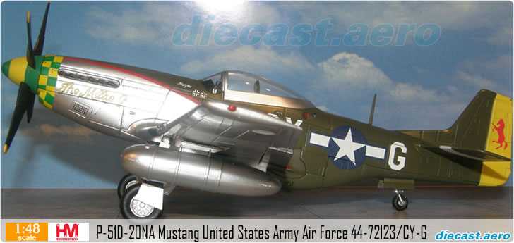 P-51D-20NA Mustang United States Army Air Force 44-72123/CY-G