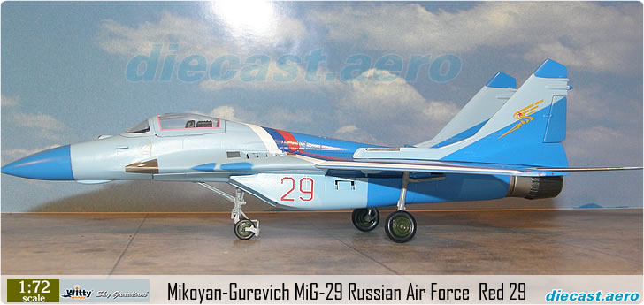 Mikoyan-Gurevich MiG-29 Russian Air Force  Red 29