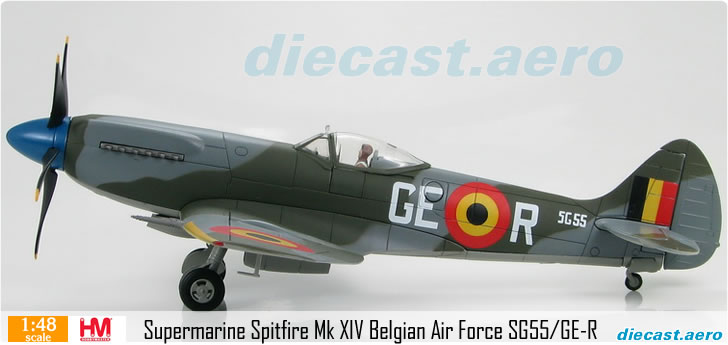 Supermarine Spitfire Mk XIV Belgian Air Force SG55/GE-R