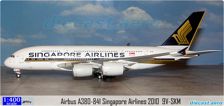 Airbus A380-841 Singapore Airlines 2010  9V-SKM