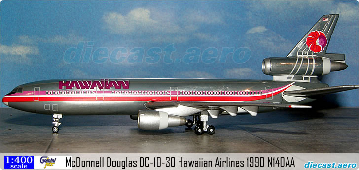 McDonnell Douglas DC-10-30 Hawaiian Airlines 1990 N140AA