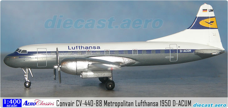 Convair CV-440-88 Metropolitan Lufthansa 1950 D-ACUM