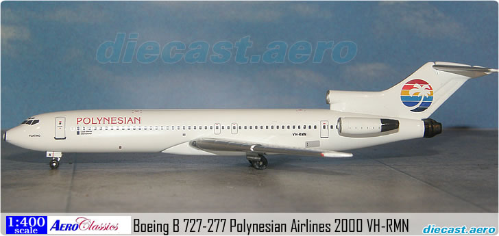 Boeing B 727-277 Polynesian Airlines 2000 VH-RMN