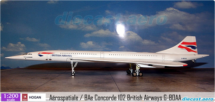 Arospatiale / BAe Concorde 102 British Airways G-BOAA