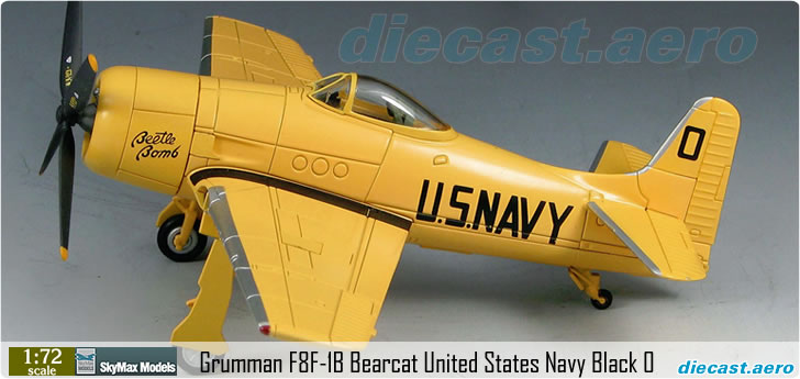 Grumman F8F-1B Bearcat United States Navy Black 0