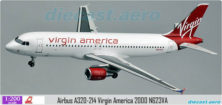 Airbus A320-214 Virgin America 2000 N623VA
