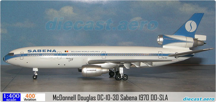 McDonnell Douglas DC-10-30 Sabena 1970 OO-SLA