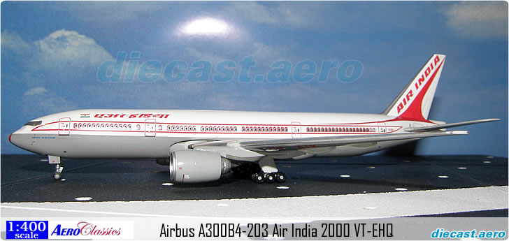 Airbus A300B4-203 Air India 2000 VT-EHQ