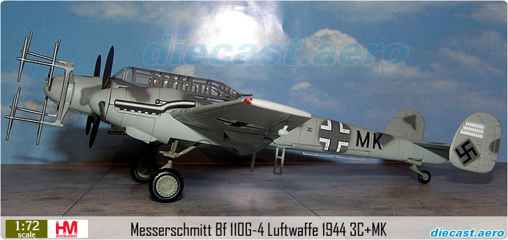 Messerschmitt Bf 110G-4 Luftwaffe 1944 3C+MK