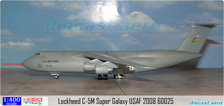 Lockheed C-5M Super Galaxy USAF 2008 60025