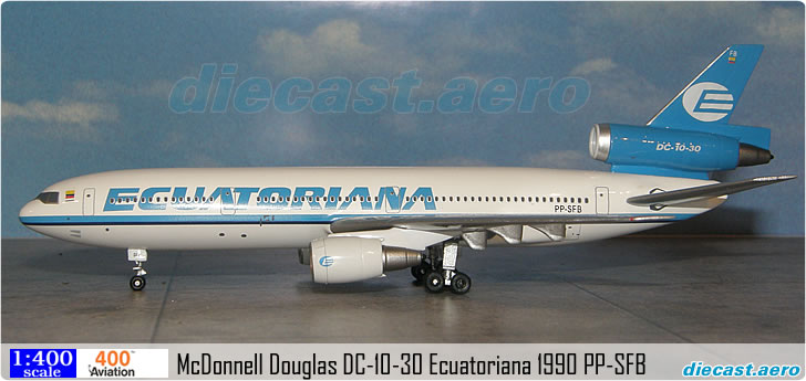 McDonnell Douglas DC-10-30 Ecuatoriana 1990 PP-SFB