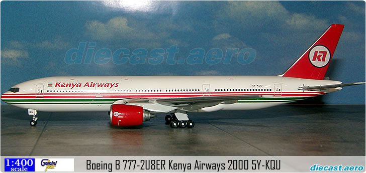 Boeing B 777-2U8ER Kenya Airways 2000 5Y-KQU