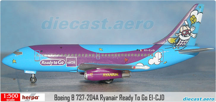 Boeing B 737-204A Ryanair Ready To Go EI-CJD