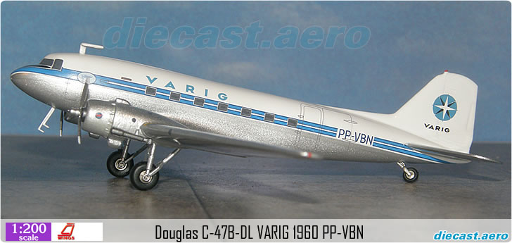 Douglas C-47B-DL VARIG 1960 PP-VBN