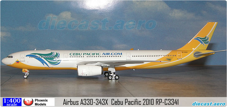 Airbus A330-343X  Cebu Pacific 2010 RP-C3341