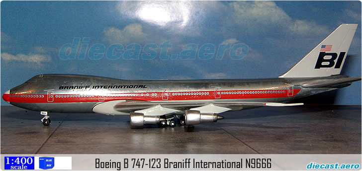 Boeing B 747-123 Braniff International N9666