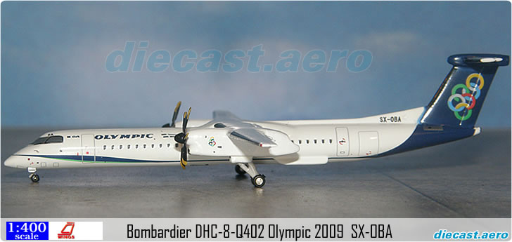 Bombardier DHC-8-Q402 Olympic 2009  SX-OBA