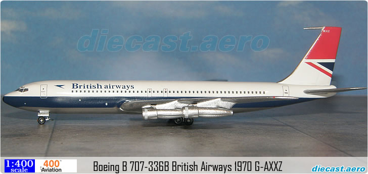 Boeing B 707-336B British Airways 1970 G-AXXZ