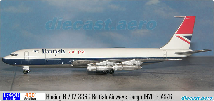 Boeing B 707-336C British Airways Cargo 1970 G-ASZG