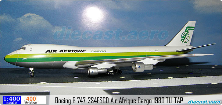 Boeing B 747-2S4FSCD Air Afrique Cargo 1980 TU-TAP