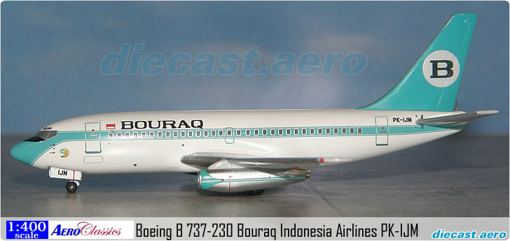 Boeing B 737-230 Bouraq Indonesia Airlines PK-IJM