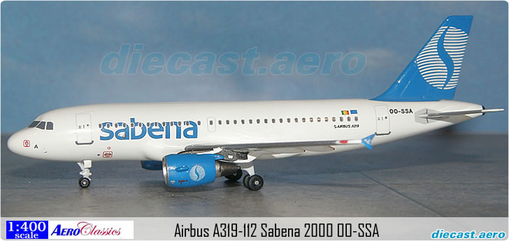 Airbus A319-112 Sabena 2000 OO-SSA